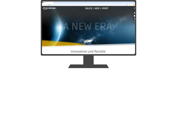 Website: carconcept  www.cc24.com Design & Realisation, Pflege